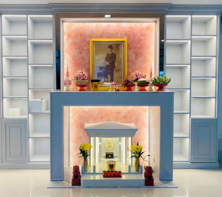 ตี่จู้หินอ่อน Aviva Spirit Modern Luxury ขนาด 35 นิ้ว สีขาว_8